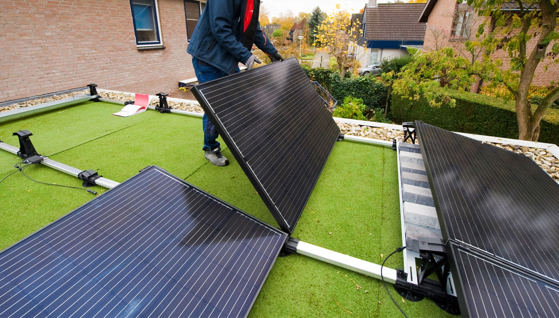 Roofing solar panel installations Milwaukee